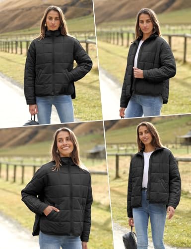 Xiaoxuemeng Women's Quilted Puffer Jacket Zip Up Lightweight Padded Coat for Cold Weather Travel and Adventure
| Xiaoxu